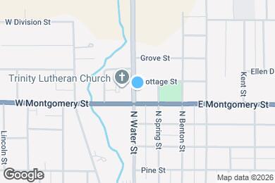 Map image of the property - 611 N Water St