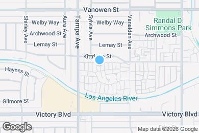 Map image of the property - 19223 Hamlin St
