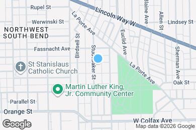 Map image of the property - 422 Studebaker St