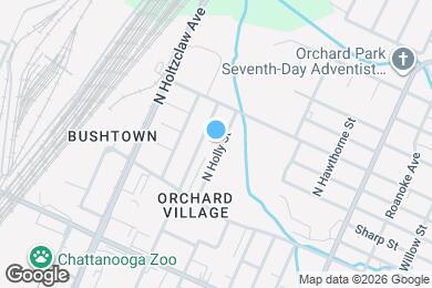 Map image of the property - 709 N Holly St