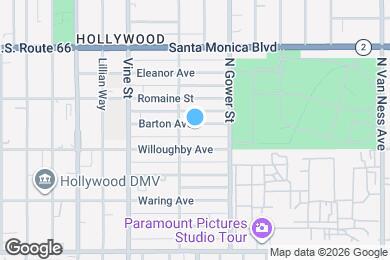 Map image of the property - 5942 Barton Ave