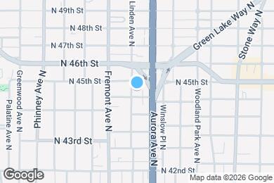 Map image of the property - 800 N Allen Pl