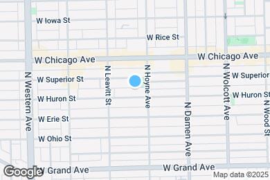 Map image of the property - 2118 W Huron St