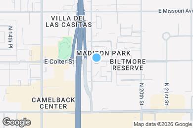 Map image of the property - 1807 E Colter St