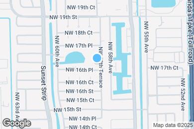 Map image of the property - 5861 NW 16th Pl