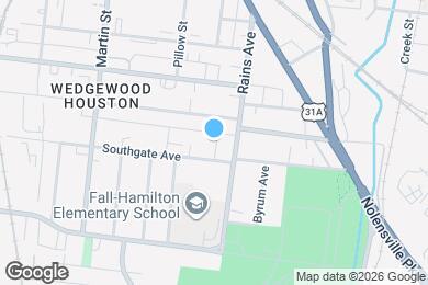 Map image of the property - 502 Southgate Ave