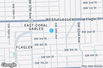 Map image of the property - 3438 SW 2nd St