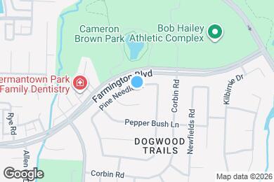 Map image of the property - 8671 Pine Needle Dr