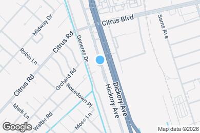 Map image of the property - 1528 Hickory Ave