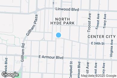 Map image of the property - 703 E 34th St