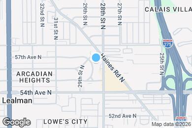 Map image of the property - 5633 Crissman Dr N