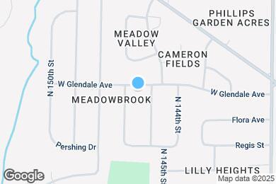 Map image of the property - 14665 Glendale Ave