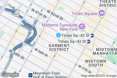 Map image of the property - 307 W 39th St