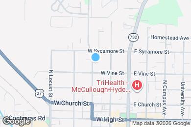 Map image of the property - 311 N College Ave