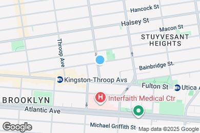 Map image of the property - 142 Decatur St
