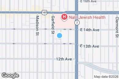 Map image of the property - 1317 Jackson St