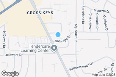 Map image of the property - 3245 Santiago Dr
