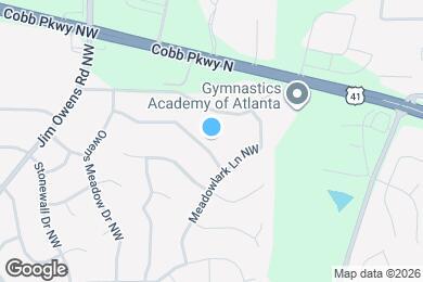 Map image of the property - 3276 Owens Meadow Ln NW