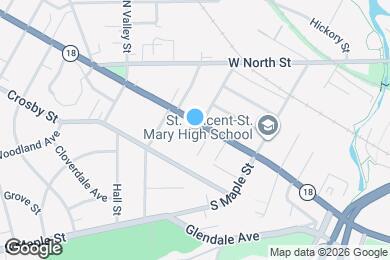 Map image of the property - 258 W Market St