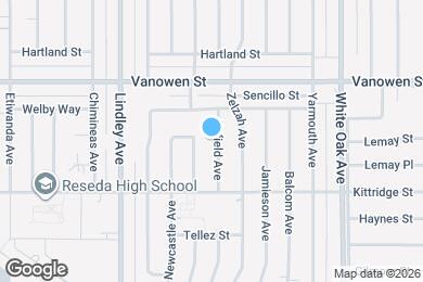 Map image of the property - 6657 Enfield Ave