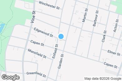 Map image of the property - 490 Edgewood St