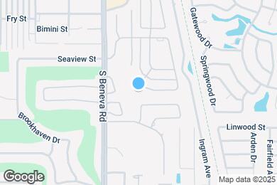 Map image of the property - 1624 Whitehead Dr