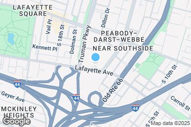 Map image of the property - 1515 Lafayette Ave