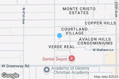 Map image of the property - 3834 W Carol Ann Way