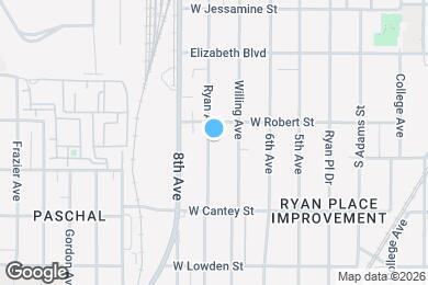 Map image of the property - 2617 Ryan Ave
