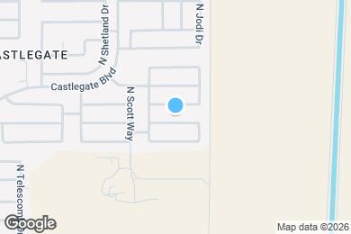 Map image of the property - 4890 E Shapinsay Dr