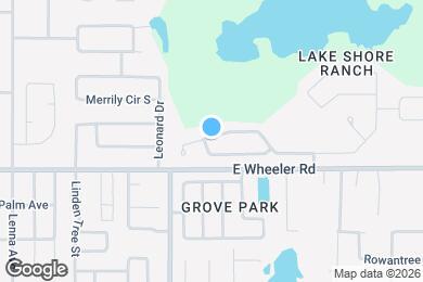 Map image of the property - 1002 Harvest Moon Dr