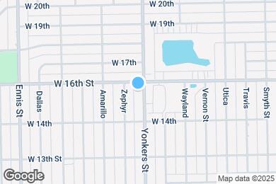 Map image of the property - 1417 Yonkers St