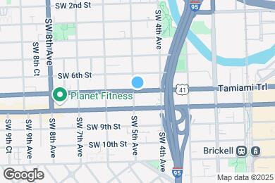 Map image of the property - 705 SW 5th Ave