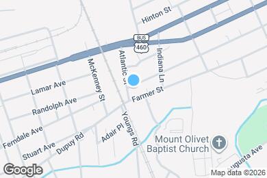 Map image of the property - 1458 Ferndale Ave