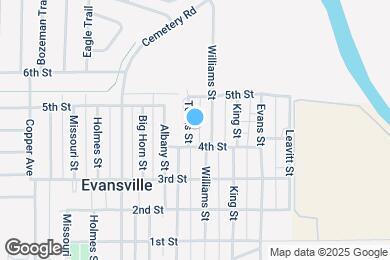 Map image of the property - 435 Texas St