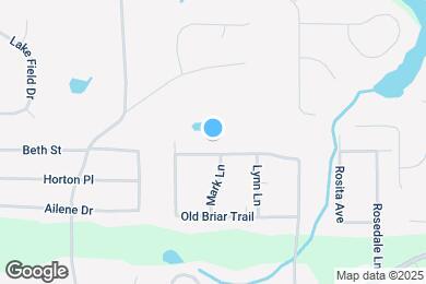 Map image of the property - 5000 Old Briar Trail