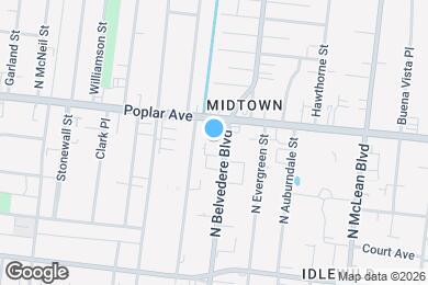 Map image of the property - 159 N Belvedere Blvd