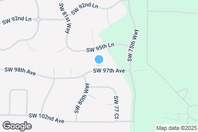 Map image of the property - 7830 SW 97th Ave