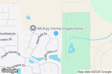 Map image of the property - 1111 Calla Glen Ln