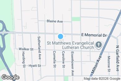 Map image of the property - 729 Caroline St