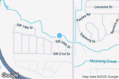 Map image of the property - 10629 SW 20th St