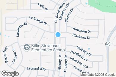 Map image of the property - 721 Hickory Ln