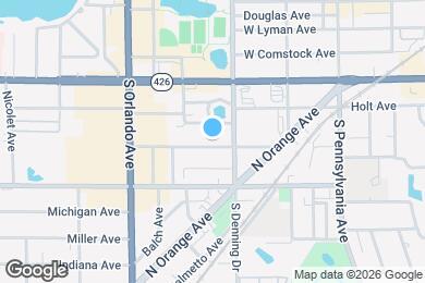 Map image of the property - 955 Aragon Ave