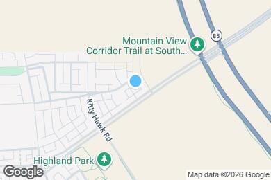 Map image of the property - 11091 S Blue Bayou Dr
