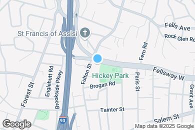 Map image of the property - 384 Fellsway W