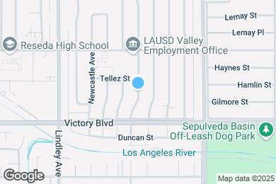 Map image of the property - 6471 Zelzah Ave