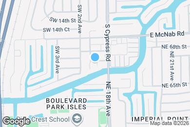 Map image of the property - 100 SW 17th St
