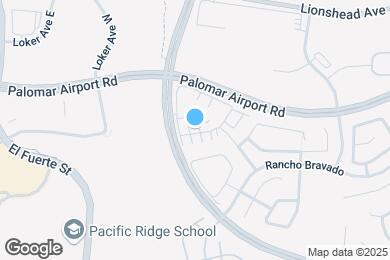 Map image of the property - 6127 Rancho Brida