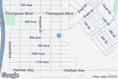 Map image of the property - 101 8th Ave