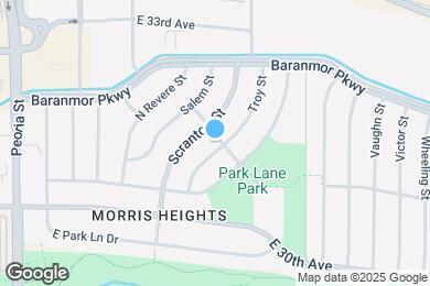 Map image of the property - 3191 Troy St